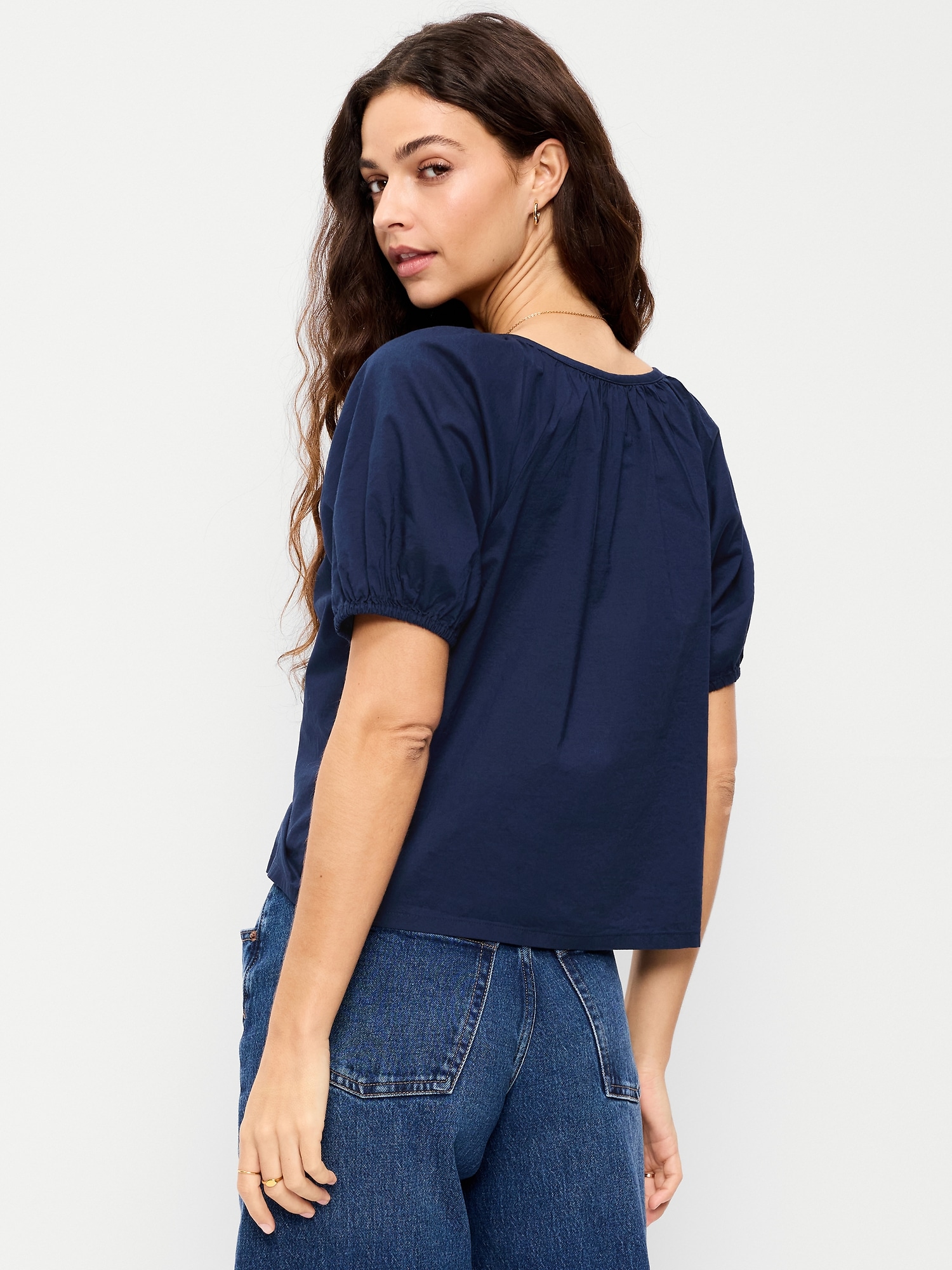 Airy Button-Down Top