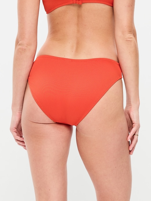 Image number 2 showing, Mid-Rise Bikini Swim Bottoms