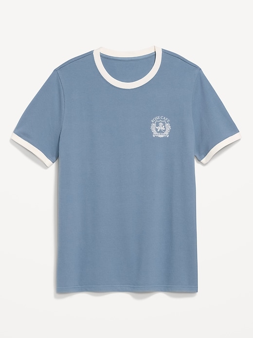 Image number 3 showing, Crew-Neck Pique T-Shirt