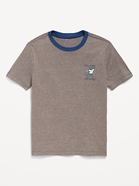 Image number 1 showing, Softest Short-Sleeve Graphic T-Shirt for Boys