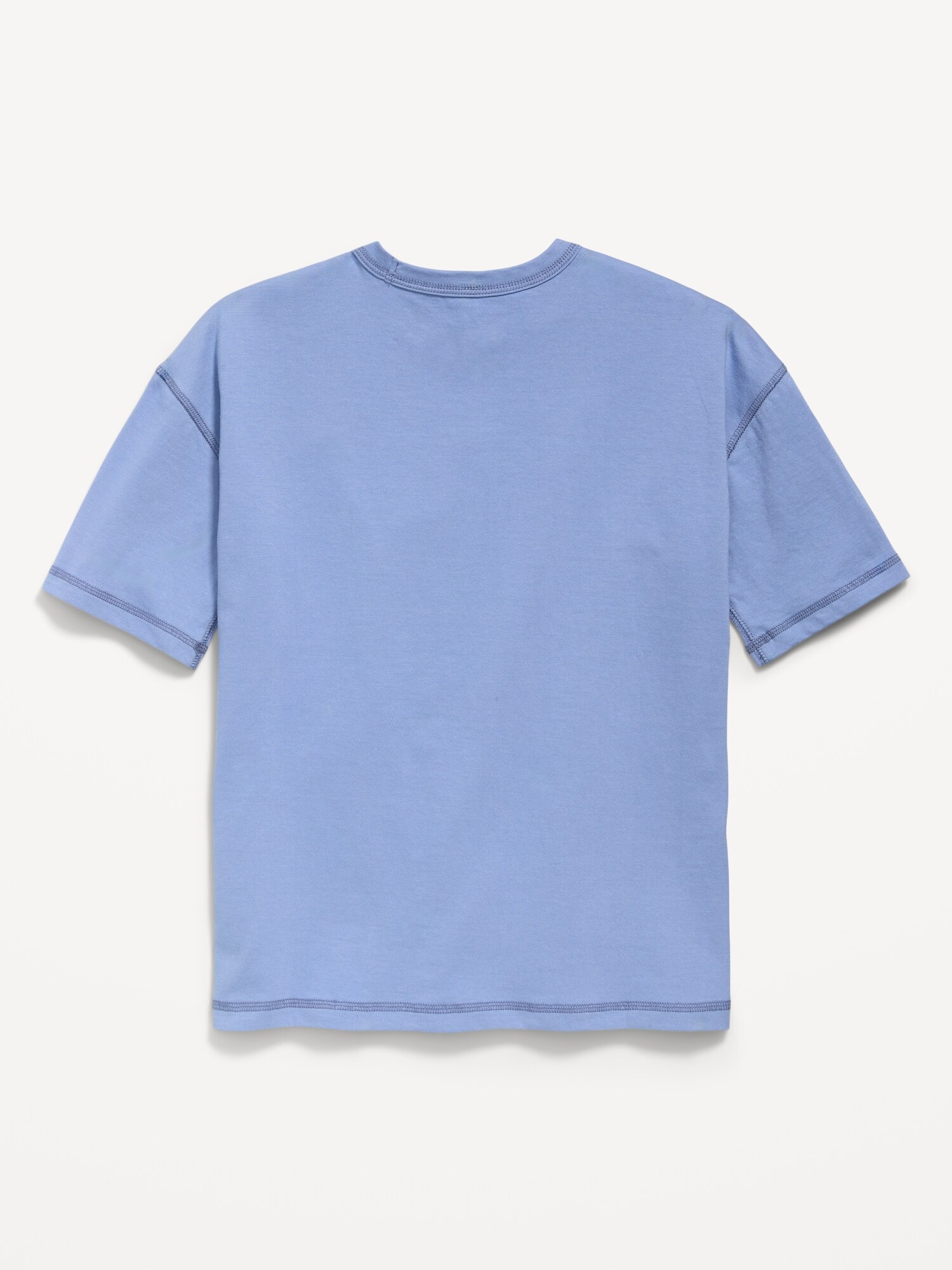 Футболка Old Navy Oversized Short-Sleeve Graphic T-Shirt для мальчиков, цвет: Kyanite — фото 3