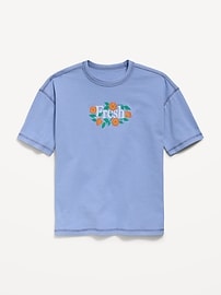 Image number 2 showing, Oversized Short-Sleeve Graphic T-Shirt for Boys