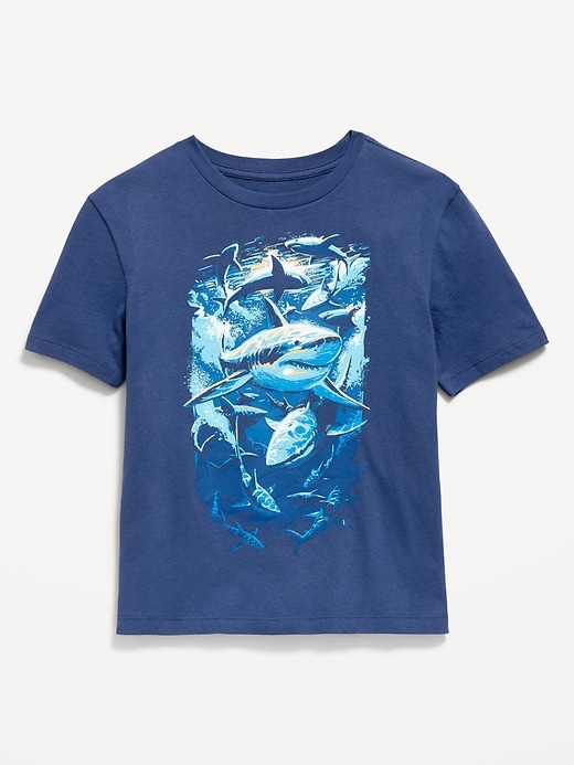 Image number 1 showing, Short-Sleeve Graphic T-Shirt for Boys