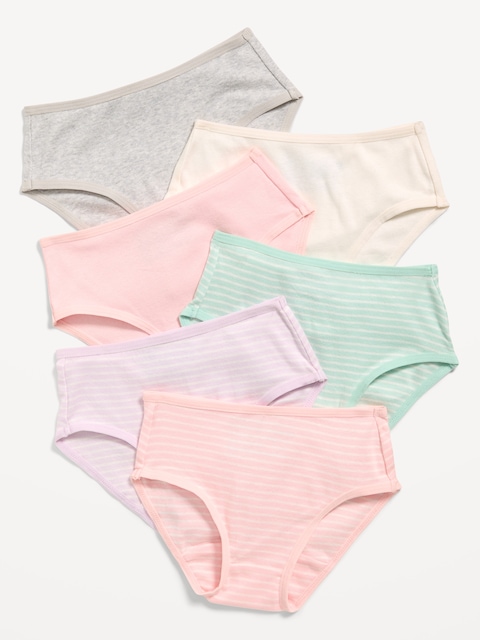 Bikini Underwear 6-Pack for Toddler Girls