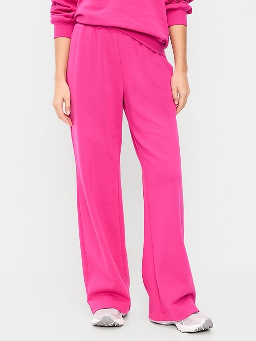 Image number 2 showing, High-Waisted SoComfy Wide-Leg Sweatpants