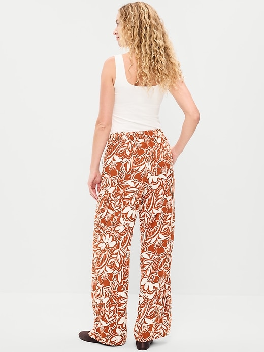 Image number 3 showing, High-Waisted Playa Wide-Leg Pants