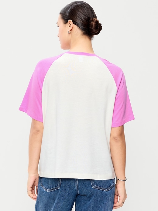 Image number 6 showing, Vintage Crew-Neck Raglan T-Shirt