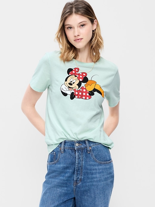 Image number 1 showing, Old Navy x Disney Minnie Mouse Vintage Crew-Neck T-Shirt for Women