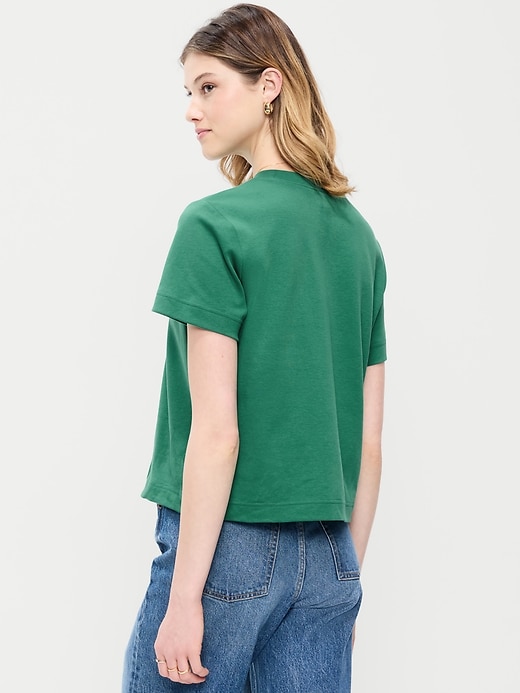 Image number 2 showing, Relaxed Heavyweight Crew-Neck T-Shirt