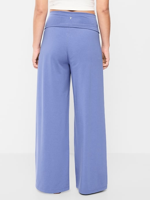 Image number 5 showing, High-Waisted PowerChill Wide-Leg Pants