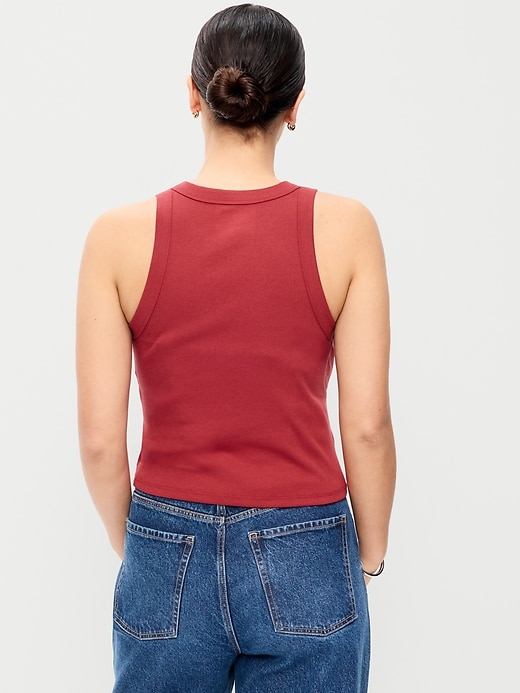 Image number 6 showing, Snug Crop Tank Top