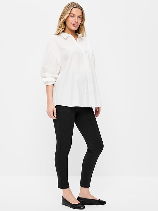 Image number 1 showing, Maternity Full-Panel Stevie Skinny Pants