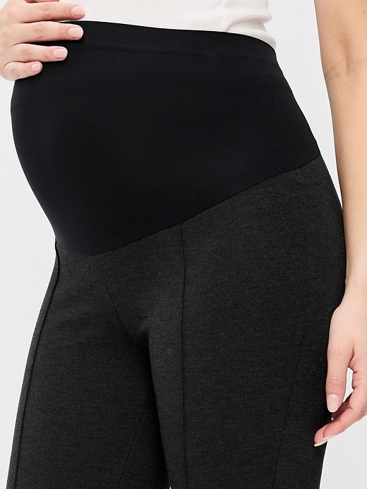 Image number 5 showing, Maternity Full-Panel Stevie Skinny Pants