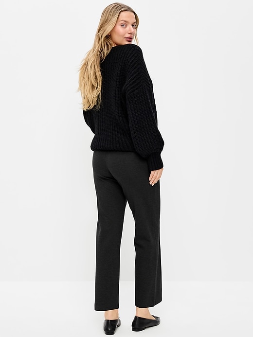 Image number 3 showing, Maternity Full-Panel Stevie Straight Pants