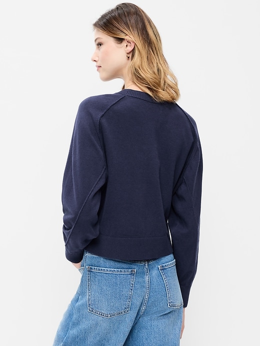 Image number 2 showing, SoSoft Lite Crew-Neck Cropped Sweater