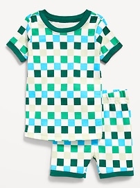 Image number 1 showing, Printed Snug-Fit Pajama Set for Toddler & Baby