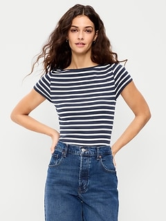 Snug Boat-Neck T-Shirt