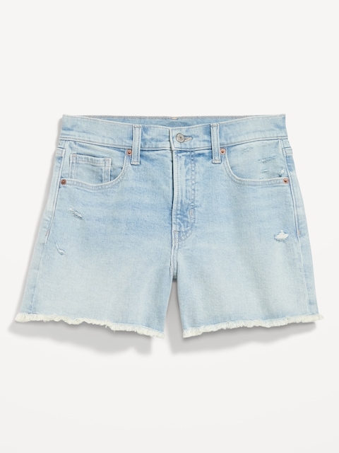High-Waisted OG Jean Shorts -- 4-inch inseam