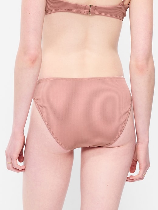 Image number 2 showing, Mid-Rise Bikini Swim Bottoms