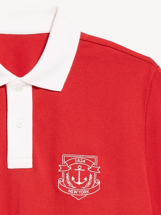 Image number 3 showing, Classic Fit Pique Graphic Polo
