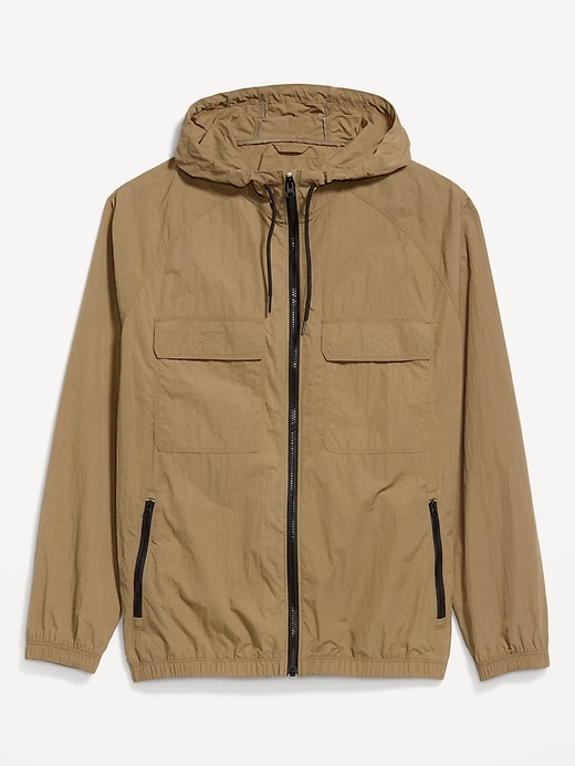 Image number 1 showing, Loose Full Zip Utility Jacket