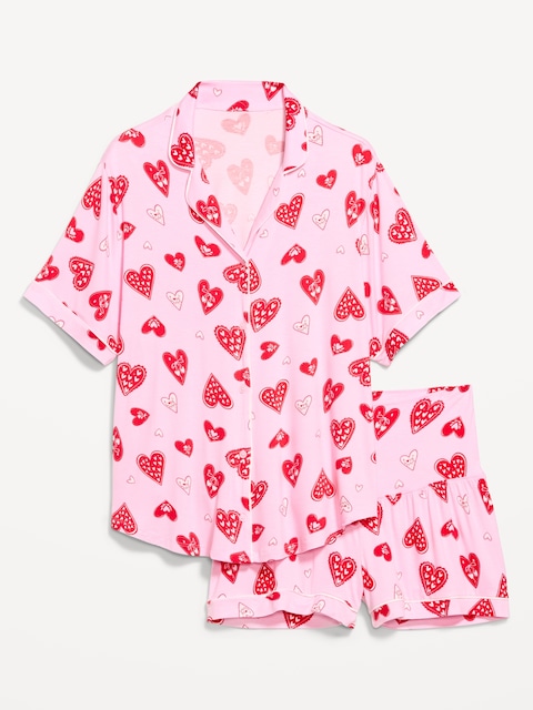 Maternity Classic Pajama Short Set