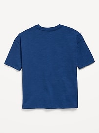 Image number 3 showing, Oversized Short-Sleeve Pocket T-Shirt for Boys