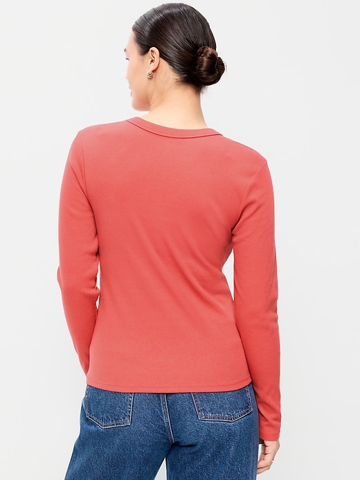 Image number 6 showing, Snug Long-Sleeve Crew-Neck T-Shirt