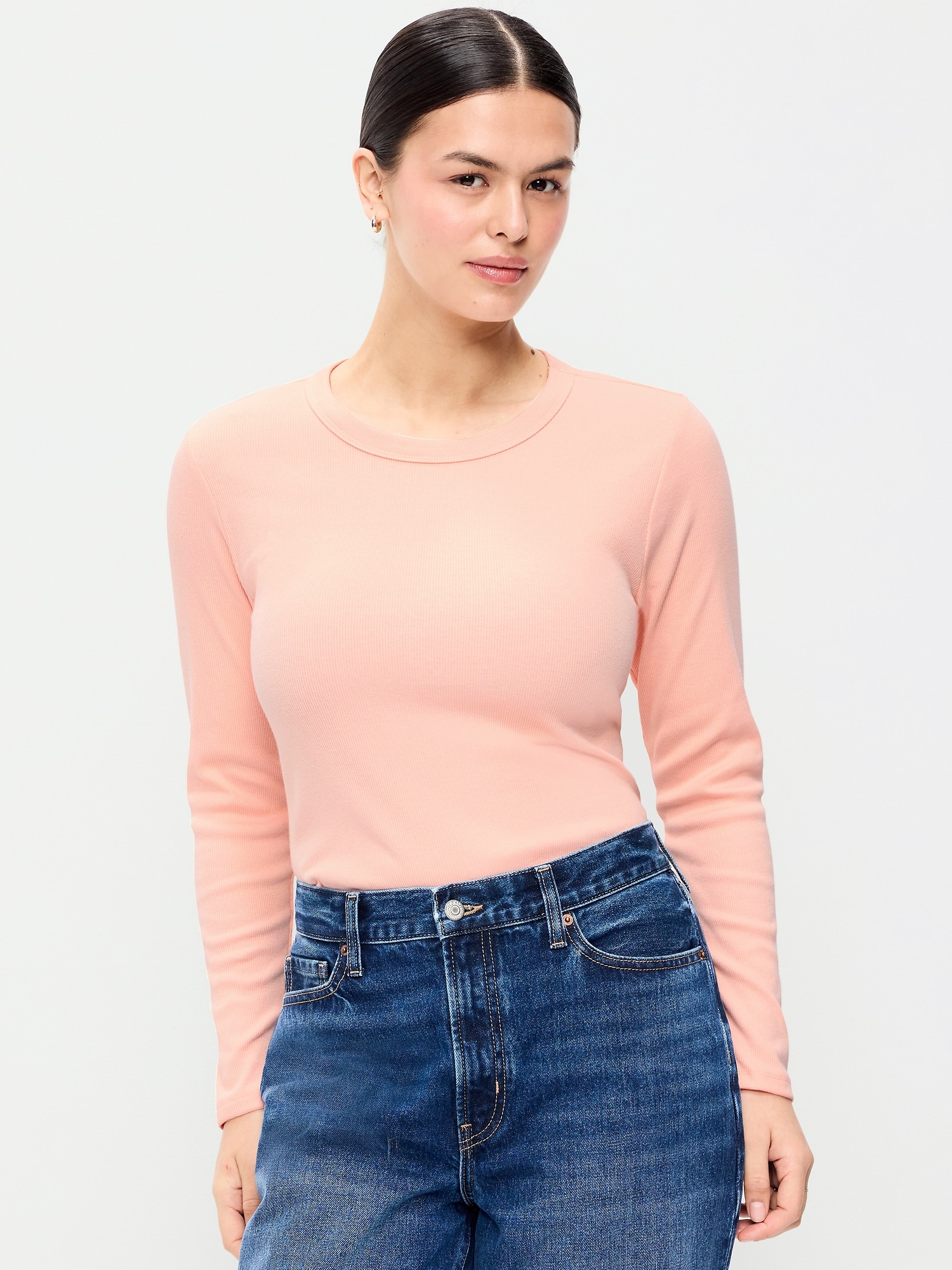 Image number 5 showing, Snug Long-Sleeve Crew-Neck T-Shirt