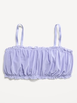 Ruffle-Edge Mesh Bralette - image 3