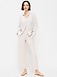 High-Waisted Linen-Blend Straight Ankle Pants - image 2