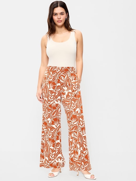 Image number 5 showing, High-Waisted Playa Wide-Leg Pants