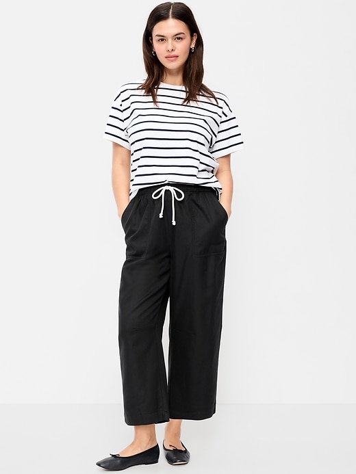 Image number 5 showing, High-Waisted Utility Ankle Pants
