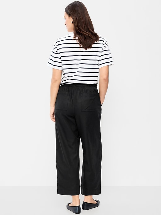Image number 6 showing, High-Waisted Utility Ankle Pants