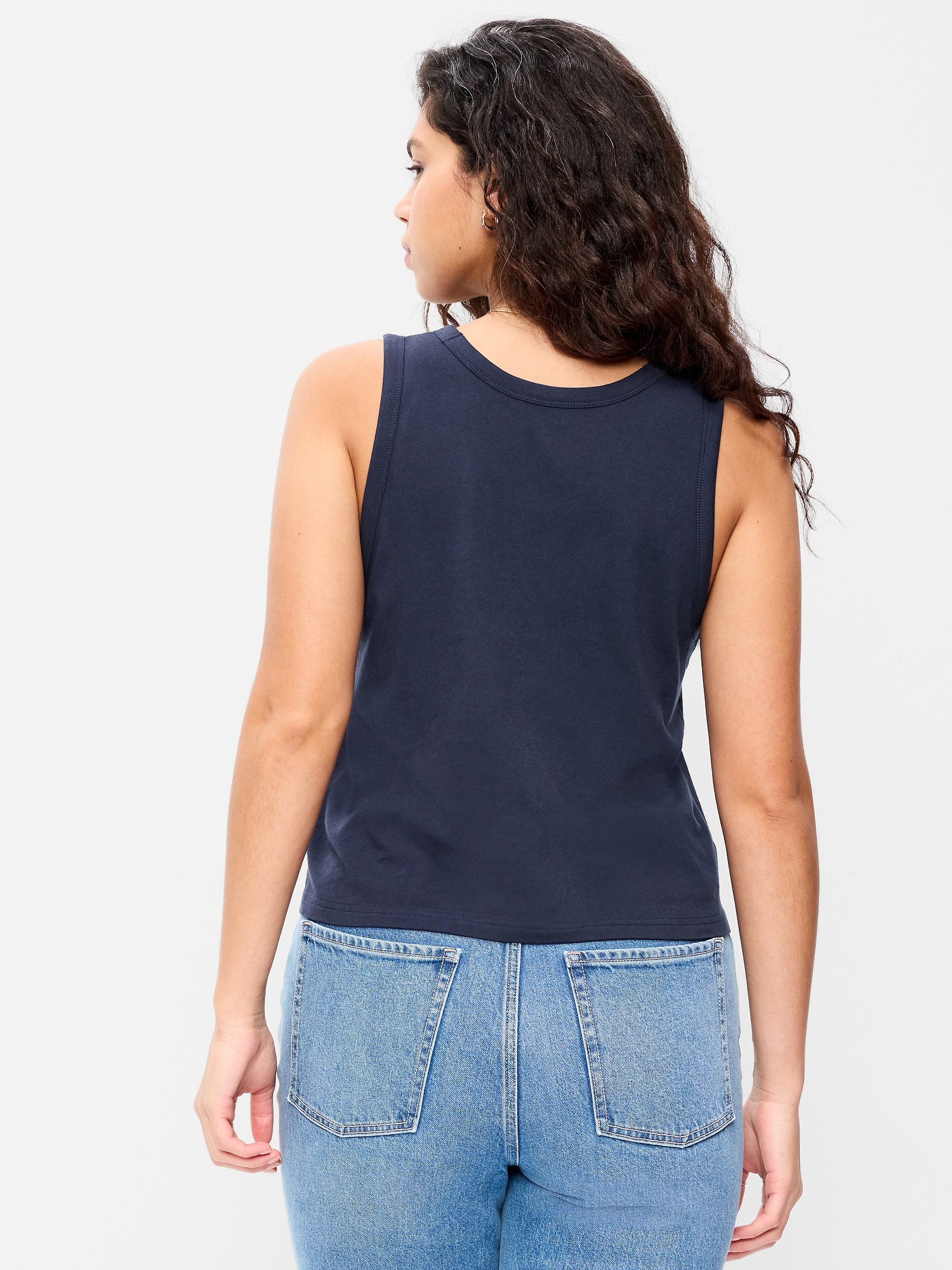 Image number 6 showing, Relaxed Scoop-Neck Tank Top