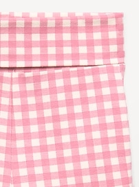 Image number 2 showing, Foldover Jersey Biker Shorts for Girls