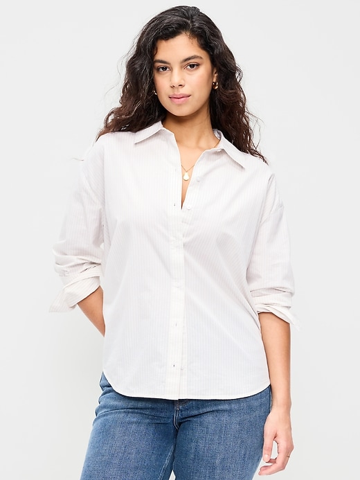Image number 5 showing, Tie-Back Button-Down Shirt