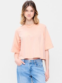 Short-Sleeve Trapeze T-Shirt