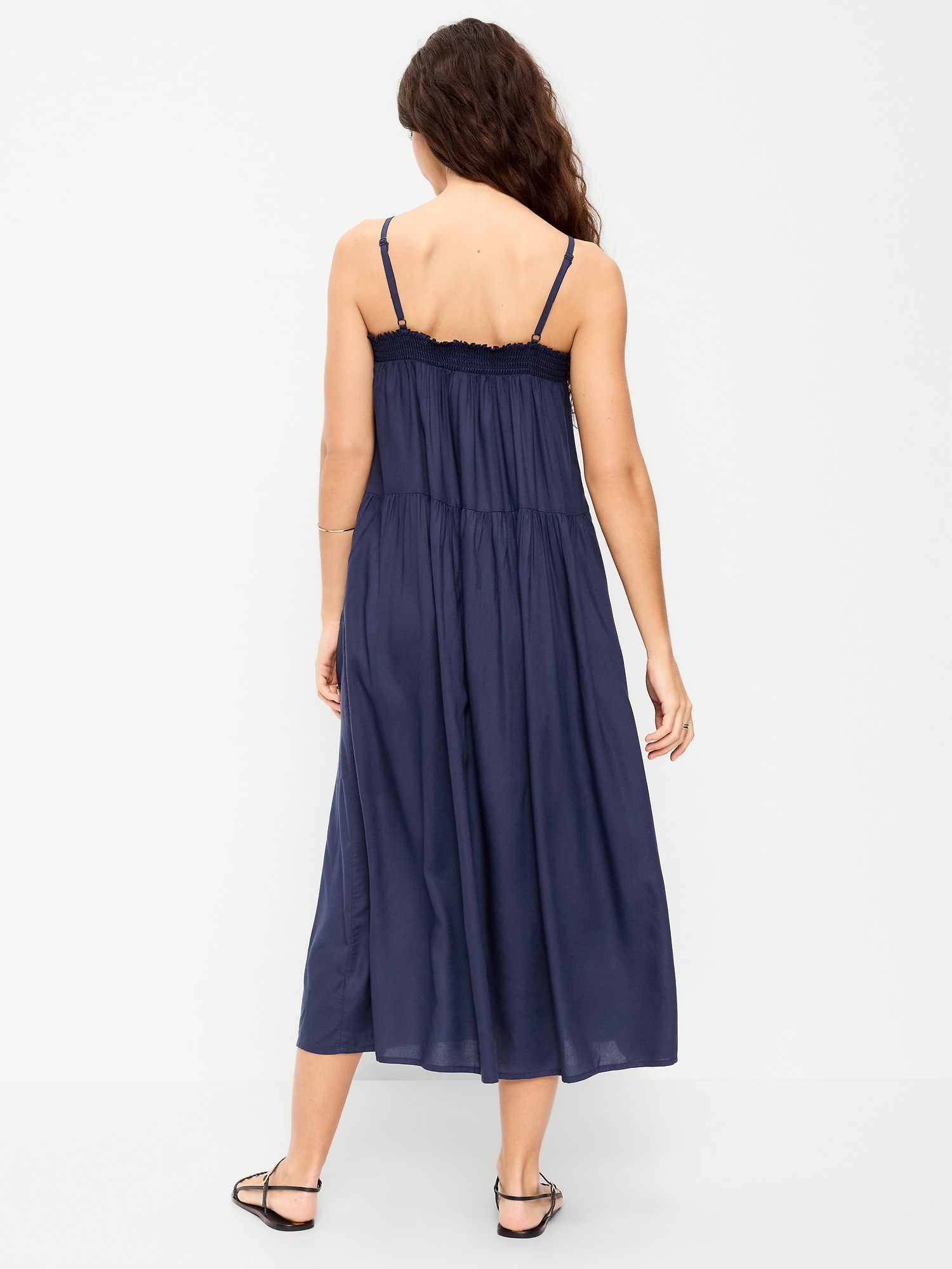Airy Smocked Maxi Dress
