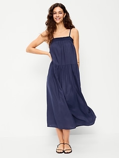 Airy Smocked Maxi Dress