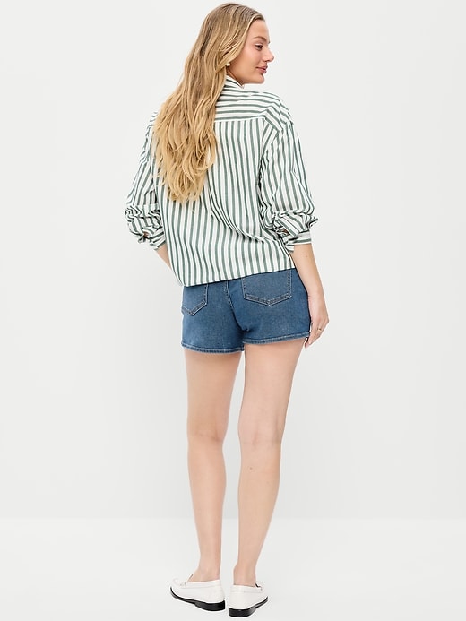 Image number 3 showing, Maternity Full-Panel Wow Short -- 4-inch inseam