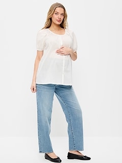 Maternity Full-Panel OG Loose Jeans