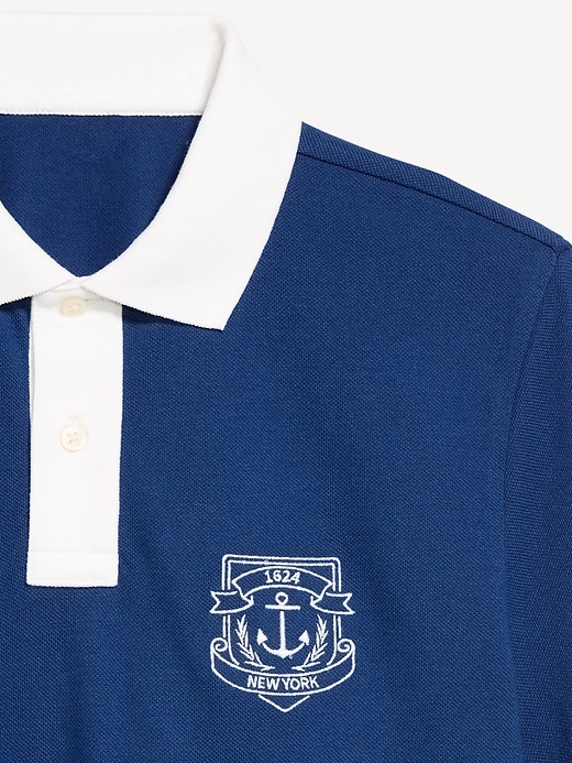 Image number 5 showing, Classic Fit Pique Graphic Polo