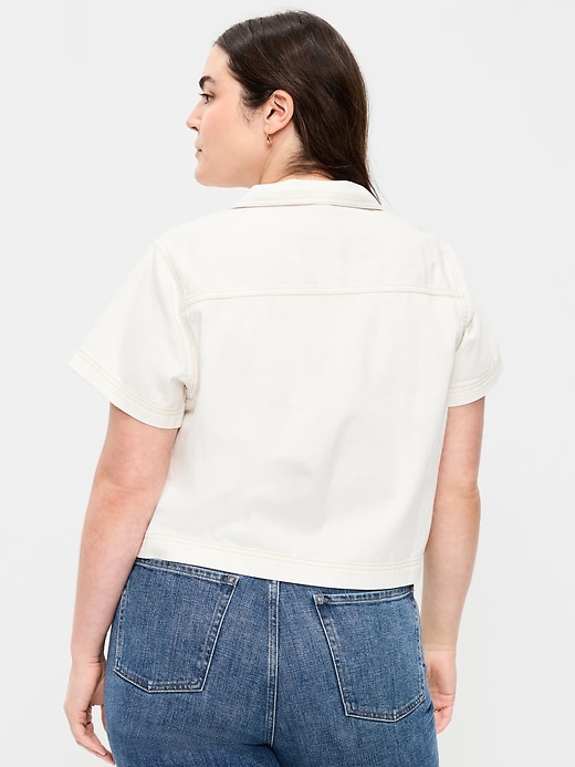 Image number 6 showing, Double-Pocket Popover Top