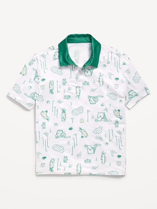 Image number 1 showing, CloudMotion Performance Polo Shirt for Boys