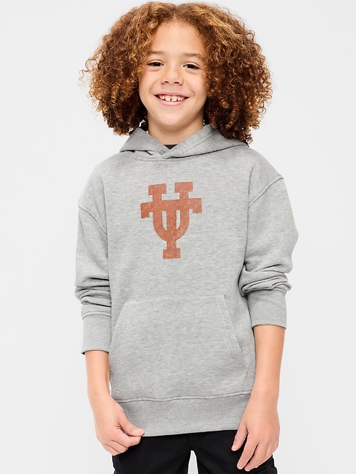 Image number 1 showing, College Graphic Gender-Neutral Hoodie for Kids