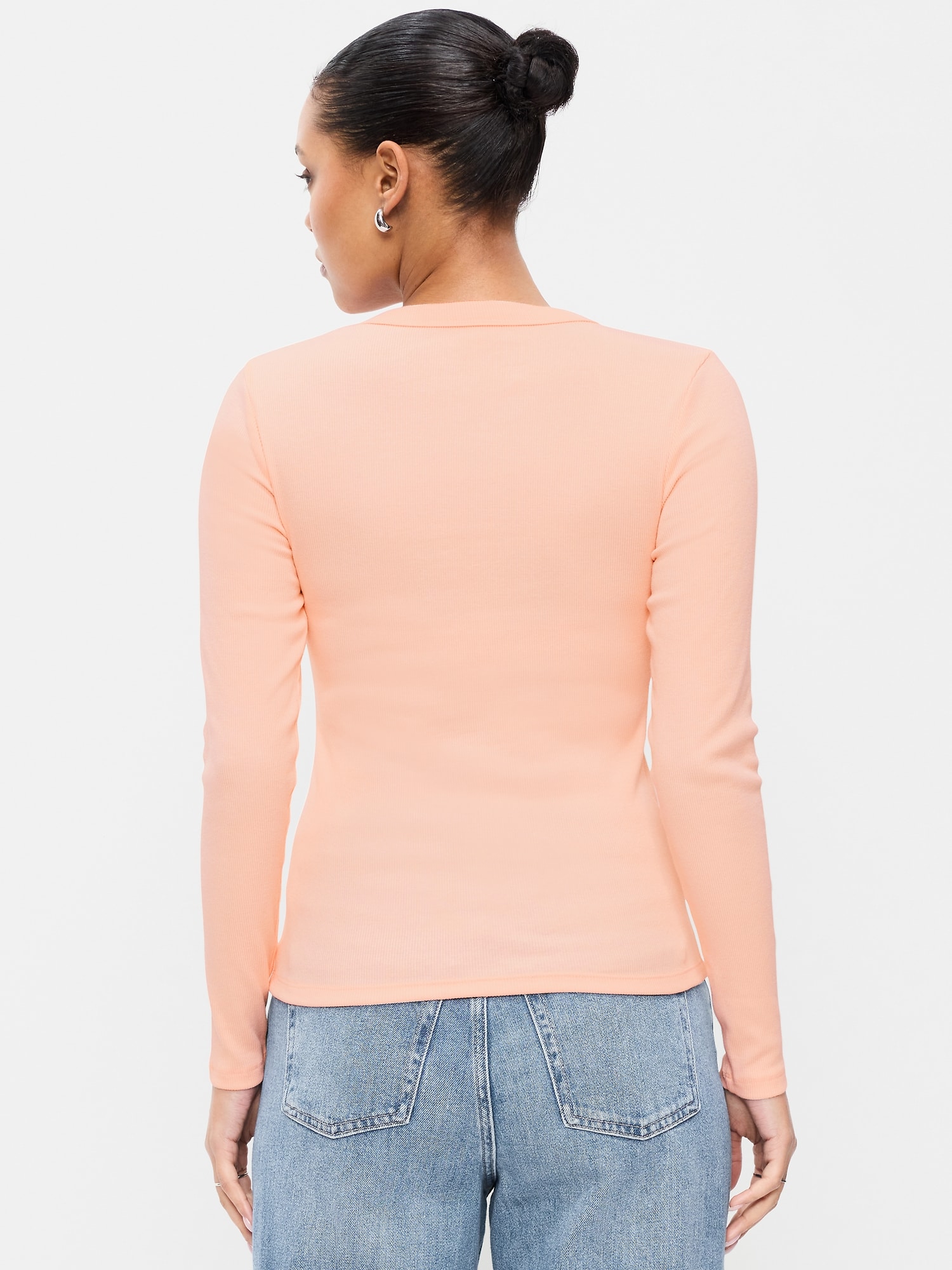 Image number 2 showing, Snug Long-Sleeve Crew-Neck T-Shirt