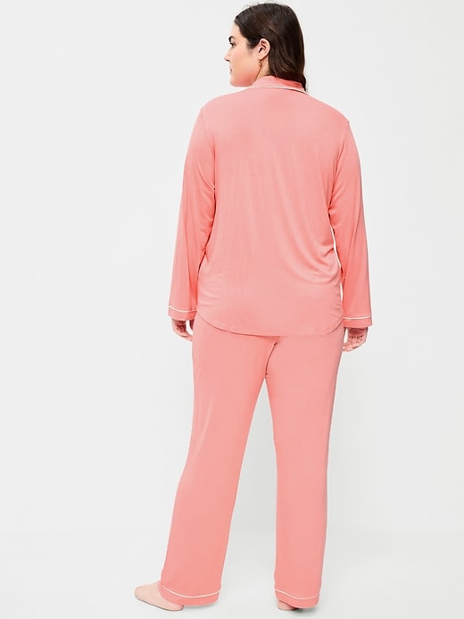 Image number 5 showing, Sunday Sleep Knit Jersey Pant Set