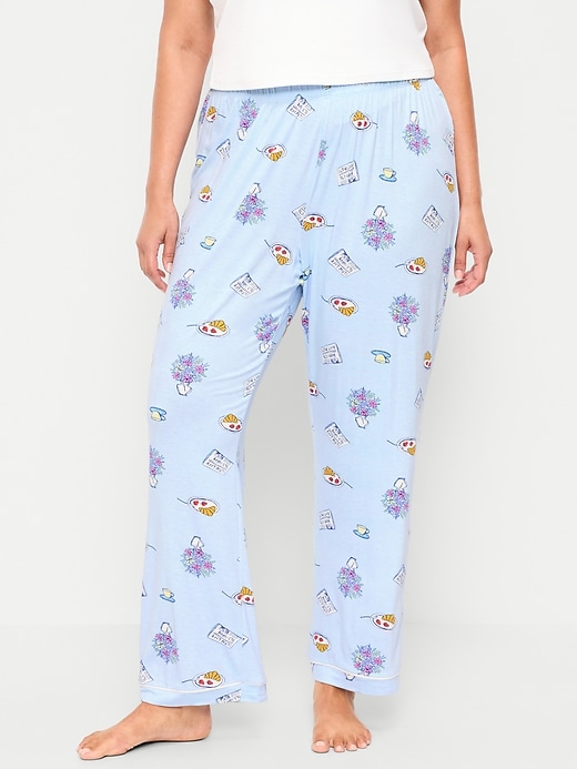 Image number 7 showing, Sunday Sleep Knit Jersey Pant