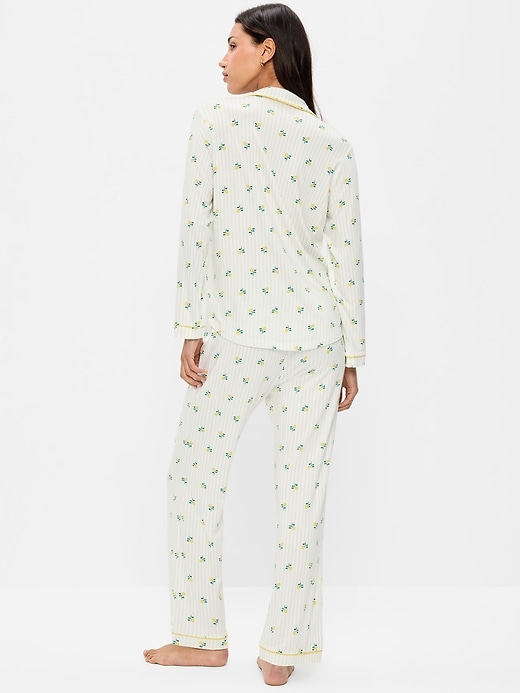 Image number 2 showing, Sunday Sleep Knit Jersey Pant Set